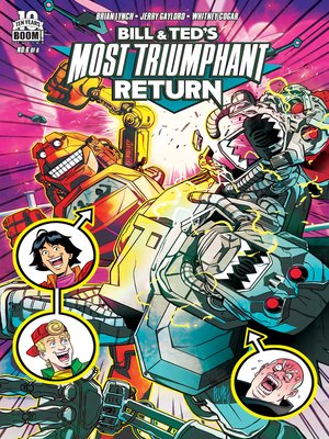 cover image of Bill & Ted's Most Triumphant Return (2015), Issue 6